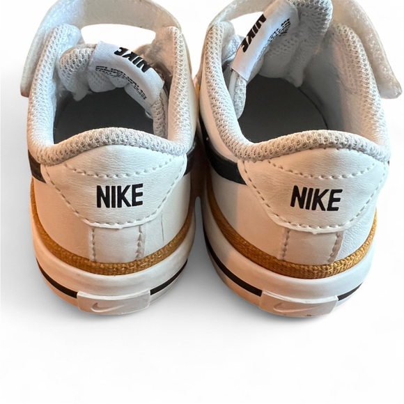 Nike Court Legacy Sneaker - Kids' 9C - White/Black - Picture 4 of 5